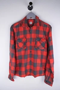 Tiger of Sweden AXE Men Casual Shirt Red Check Cotton size M - Picture 1 of 6