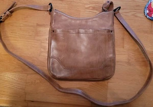 Frye Melissa Zip Crossbody One Size, Cognac New & Never Used with Storage Bag - Picture 1 of 10