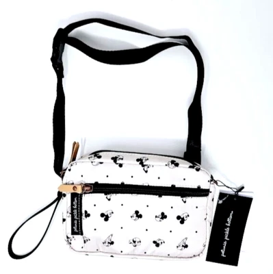 Disney Mickey Mouse Petunia Pickle Bottom X Beige Muñequera Cinturón Bolso Nuevo con Etiquetas Foto 1 de 4