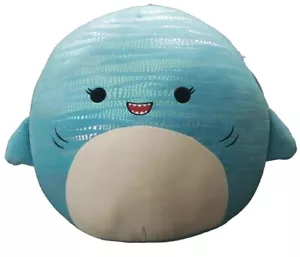 Squishmallows offizielles Kellytoy zerdrückbares weiches Plüschtier 16 Zoll, Lamar der Hai - Bild 1 von 3