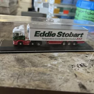 Oxford Diecast Eddie Stobart Temp Controlled Distribution Trailer Truck Scania - Picture 1 of 6