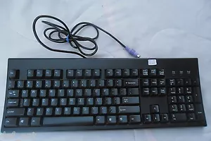 Vintage Gateway PS/2 Keyboard model KB-0447 - Picture 1 of 5