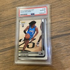 2022  Jalen Williams  Rookie PSA 10 Panini Instant Rising Stars #135  /545 📈🔥