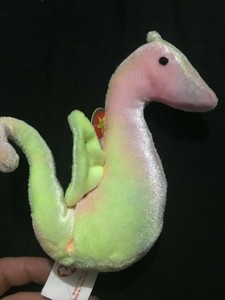 neon beanie baby value