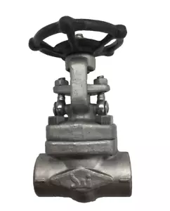 SWI AAF-24AN-AA1Q Forged Stainless Steel Gate Valve 3/4" Class 800 Socket Weld - Picture 1 of 9
