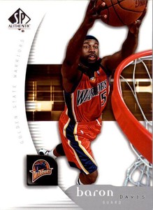 2005-06 SP Authentic Basketball #25 Baron Davis