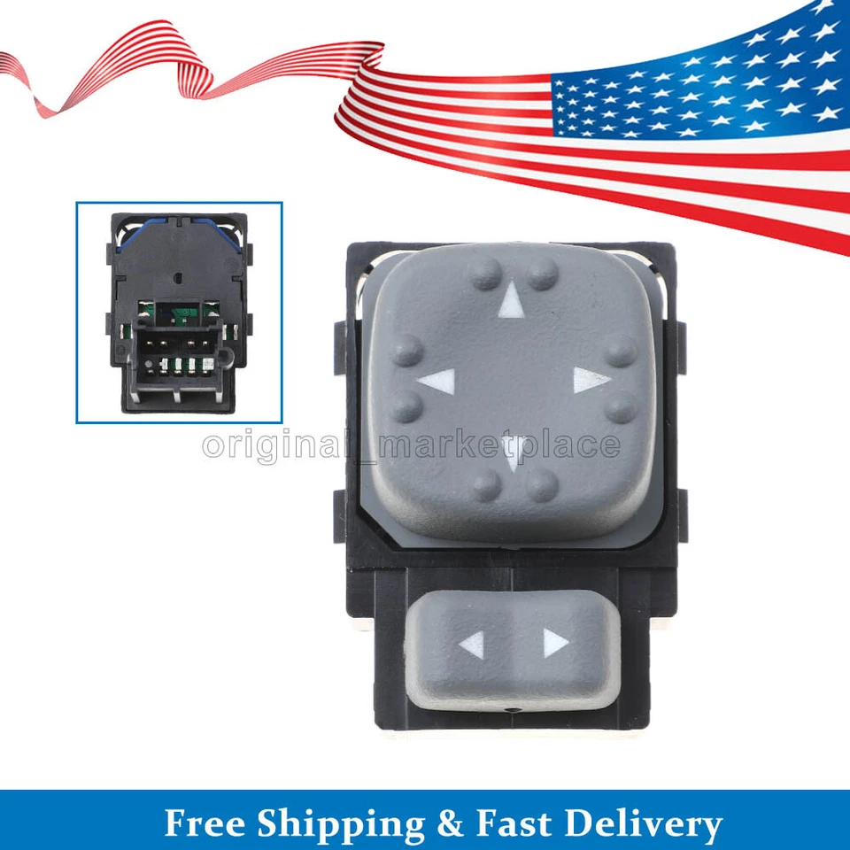 For GMC Jimmy Chevrolet Blazer S10 Oldsmobile Power Mirror Switch 15013100 - Image 1 of 4
