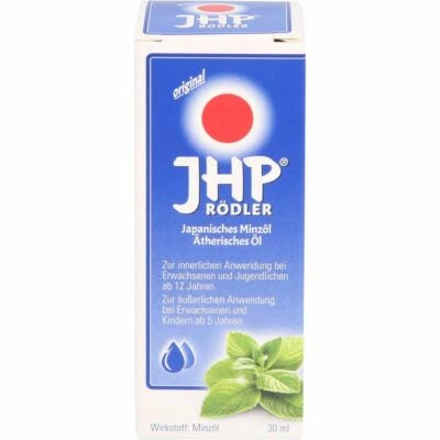 RECORDATI PHARMA GMBH JHP Rödler Japanisches Minzöl ätherisches Öl 30 ml PZN13422352