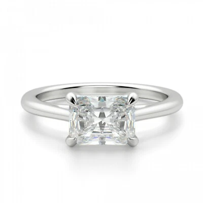 1.50 Carat Radiant cut Diamond GIA Certified D/SI1 + Free Ring (2396924830) - Image 1 of 4