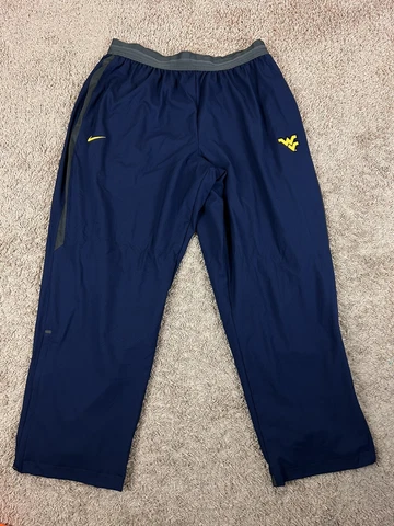 Nike Dri Fit West Virginia Mountaineers Team Issued Sweatpants - Men’s Size 3XL Cover