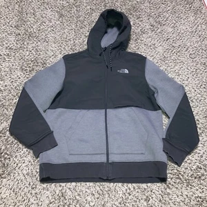 Herren North Face Hoodie Jacke Medium FA17 NF0A3BCJ grau durchgehender Reißverschluss - Bild 1 von 5