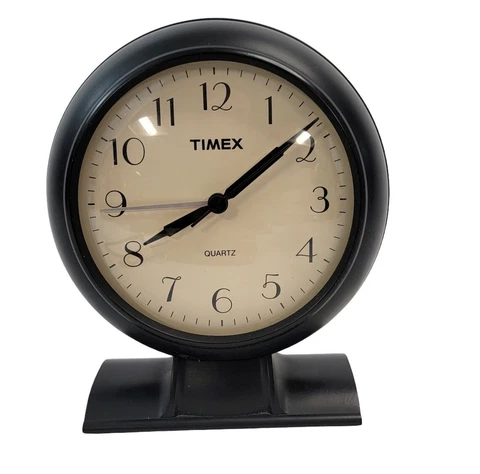 Vintage Timex Quartz Battery Powered Bedside Alarm Clock Retro Cover