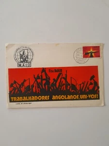 ANGOLA 🇦🇴 - LABOR DAY F.D.C. - APRIL 20, 1976 - Picture 1 of 2
