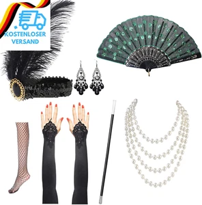 Nabance 20Er Jahre Accessoires Gatsby Accessoires Damen 20Er Jahre Kostüm Damen - Bild 1 von 12