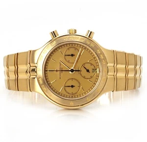 Vacheron Constantin Phidias Chronograph Date Wristwatch 49001-967J Gold - Picture 1 of 8