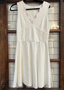 Love Ady White Dress, NWT, Size Large - Picture 1 of 5