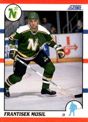 1990-91 Score American #223 Frank Musil - Image 1 of 2