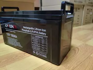 Lithium Phosphate LiFePO4 150 Ah battery 12 Volt - Picture 1 of 3