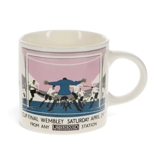 Rex London Ceramic mug - TfL Vintage Poster "Cup Final" - Picture 1 of 2