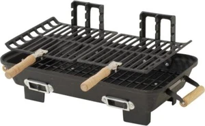 Cast Iron Hibachi 10 by 18-Inch Charcoal Grill - Picture 1 of 1