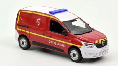 MODELLINO AUTO STATICO NOREV RENAULT EXPRESS 2021 POMPIERI CHEF DE GROUPE 1:43 - Immagine 1 di 4