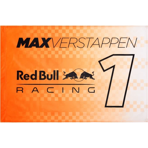 Red Bull Racing F1 Max Verstappen #1 Flag- Orange Cover