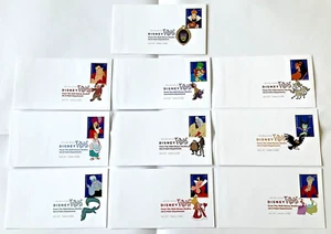US Stamp 2017 #5213-5222 Disney Villains ( 1 set of 10PC ) DCP FDC - NEW - Picture 1 of 11