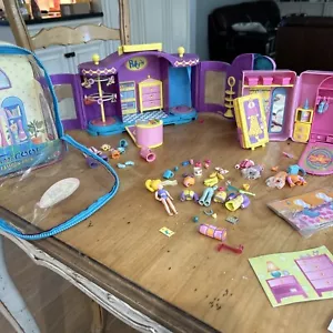 Lot of Vintage Polly Pocket Doll Clothing Accessories School Cool Fashion Read - Picture 1 of 17