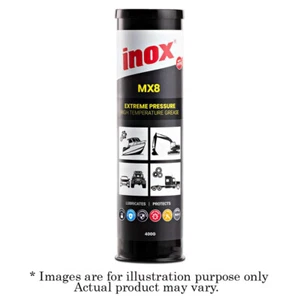 New INOX MX8 Industrial Grade PTFE 400g Grease Cartridge MX8-400 - Picture 1 of 5