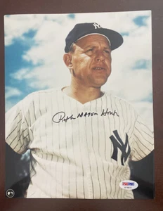 Ralph Houk Autographed 8x10 Photo PSA/DNA Certified - Picture 1 of 2