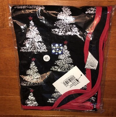Kickee Pants Bamboo Midnight Foil Tree Swaddling Blanket Swaddle New - Image 1 of 4