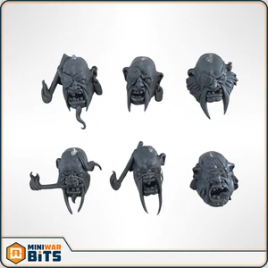 Leadbelcher Head Bits - Warhammer AOS Ogor Mawtribes - Picture 1 of 1