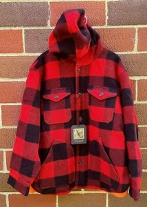 Filson Snohomish Reversible Buffalo Plaid Wool Jacket | L | 20232894 Neu mit Etikett - Bild 1 von 10