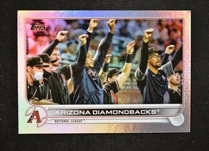 2022 Series 1 Base Rainbow Foil #144 Arizona Diamondbacks - Arizona Diamondbacks