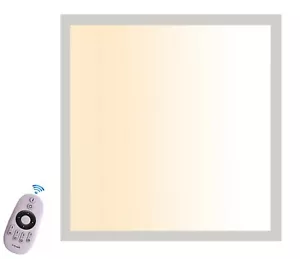 Dimmbar Flach LED Panel CCT Lichtfarbtemperatur verstellbar inkl. Fernbedienung - Bild 1 von 12