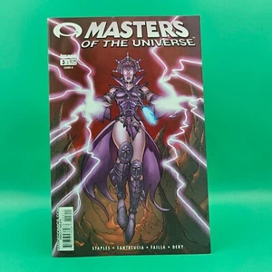 Masters of the Universe 3 Evil-Lyn Cubierta He-Man Skeletor MOTU Impresión Baja Funcionamiento Casi Nuevo - Imagen 1 de 5