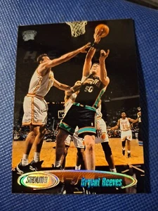 1998-99 Bryant Reeves Topps Stadium Club NBA Card #145 Big Country Grizzlies - Bild 1 von 2
