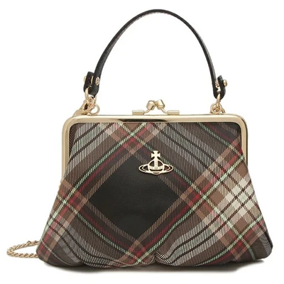  Vivienne Westwood Bolso de Mano Bolso de Hombro Derby Marrón Damas VIVIENNE WESTWOOD  Foto 1 de 4