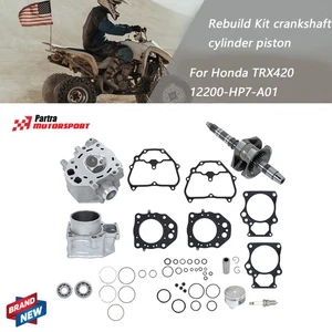 12200-HP7-A01 13000-HR3-A4 Kit de reconstrucción cigüeñal cilindro para Honda TRX420 - Imagen 1 de 14