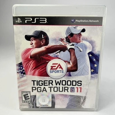Tiger Woods PGA Tour 11 Sony PlayStation 3 PS3 Game EA Sports Golf CIB Manual - Image 1 of 4