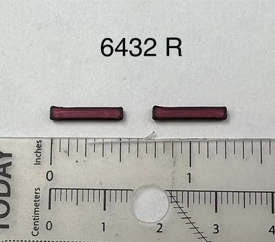 2 Pack 1/64 Red Interior Traffic Arrow Board Deck Lightbar Police Fire Ambulance - Image 1 of 4