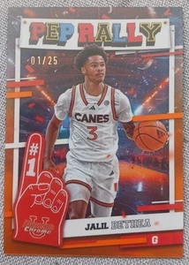 Bowman U naranja cromo 2024-25 impresión súper corta #1/25 Jalil Bethea #PR-10 - Imagen 1 de 2