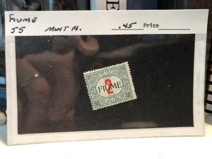 Dealer's Stock FIUME J5 Mint Hinged - Picture 1 of 2