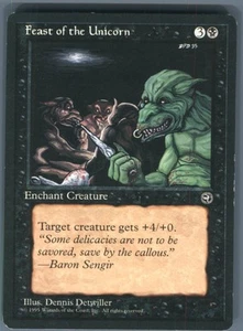 Magic the Gathering MTG Homelands Feast of the Unicorn # Buy 2 Get 1 - Picture 1 of 2