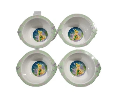 Tomy Los Primeros Años Disney Campanilla Bebé Cuenco de Alimentación Lote de 4 Foto 1 de 4