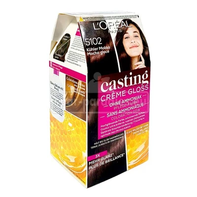 L'OREAL (24,44 EUR/l) Loreal Casting Creme Gloss Haar Intensivtönung 5102 Cool Mokka