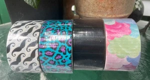 Duck Tape Brand Printed Duct Tape - 1.88" W x 10 Yd - Lot of 4 dated 2012 - Picture 1 of 7