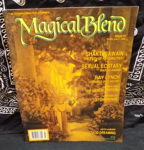 Magical Blend Magazine - Issue 27 - Thru July 1990 Excellent - Imagen 1 de 6