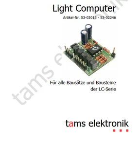 Tams 53-02115-01 Light Computer LC-11, Belebtes Haus, Bausatz - Bild 1 von 1