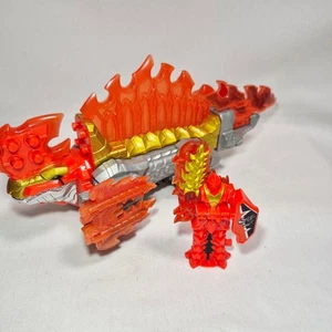 Modellino Bandai Kishiryu Sentai Ryusoulger DX Dimevolcano con anima Meramera usato - Foto 1 di 12